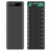 30000mAh Micro Type C Dual USB Ports Powerbank Case 10*18650 Battery Digital Display Power Bank Kit