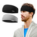 Sweatband Sports Headband Stretch Elastic Men Women Yoga Running Hair Bands