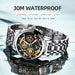New Fashion Men's Watch Stainless Steel Luxury Waterproof  Wristwatch