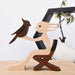 Wood Craft Figurine Desktop Table Ornament Carving Creative Home Office Decoration Pet sculpture