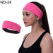 Sweatband Sports Headband Stretch Elastic Men Women Yoga Running Hair Bands