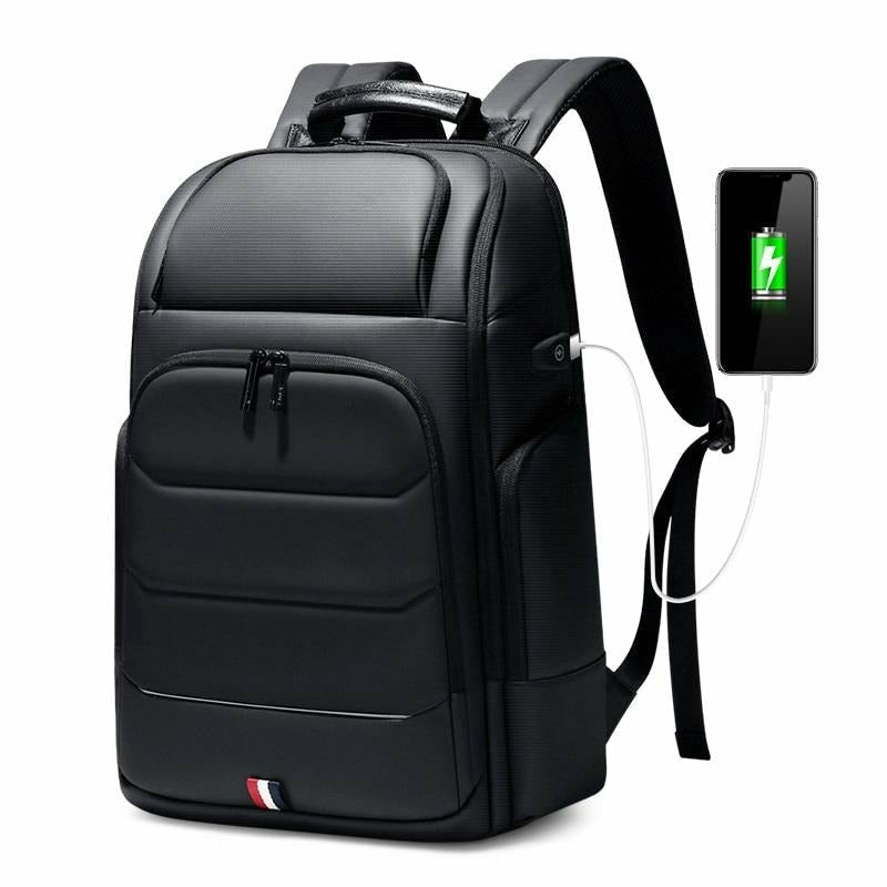 anti theft waterproof travel laptop backpack grey Anti-theft Waterproof Backpacks USB Charging Travel Laptop Bags 5076(3.0)