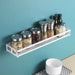 Modern Nordic Style Kitchen Organizer Wall Mount Bracket Storage Rack Spice Jar Holder