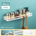 Modern Nordic Style Kitchen Organizer Wall Mount Bracket Storage Rack Spice Jar Holder