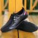 Solid Color Men Shoes New Style Breathable British Sneakers
