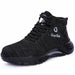 Safety Work Shoes Steel Toe Puncture-Proof Men Sneakers Shoes