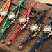 Women's Casual Vintage Wristwatch Multilayer Leather Bracelet Wrist Watch