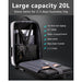Business Laptop Bags Waterproof USB Charging Unisex Anti-Theft Backpacks