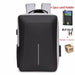 Business Laptop Bags Waterproof USB Charging Unisex Anti-Theft Backpacks