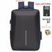 Business Laptop Bags Waterproof USB Charging Unisex Anti-Theft Backpacks