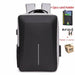 Business Laptop Bags Waterproof USB Charging Unisex Anti-Theft Backpacks