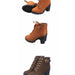 Women Pumps Boots High Quality Lace-Up European PU High Heels Boots