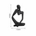Nordic Abstract Thinker Statue Resin Home Decoration Sculpture Modern Art