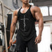Gym Tank Top Men Fitness Clothing Bodybuilding Sleeveless vest shirts