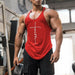 Gym Tank Top Men Fitness Clothing Bodybuilding Sleeveless vest shirts