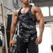 Gym Tank Top Men Fitness Clothing Bodybuilding Sleeveless vest shirts