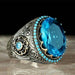 Creative Men Women Punk Rings Inlaid Zircon Party Rings Fashion Jewelry