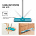 Flat Squeeze Mop & Bucket Hands Free Wringing Floor Cleaning Microfiber Mop Pads