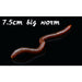 20PCS-100pcs Lifelike Red Worm Soft Lure Earthworm Fishing Silicone Artificial Bait