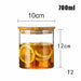 Candy Jar Transparent Glass Spices Container With Lids Cookie Jar