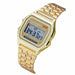 Unisex Wristwatch Gold Silver Black Vintage LED Digital Sports Military Wristwatch