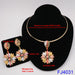 Women Wedding Beads Jewelry Set Gold Fashion Gold Color Bridal Set