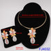 Women Wedding Beads Jewelry Set Gold Fashion Gold Color Bridal Set