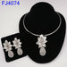 Women Wedding Beads Jewelry Set Gold Fashion Gold Color Bridal Set