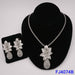 Women Wedding Beads Jewelry Set Gold Fashion Gold Color Bridal Set