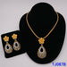 Women Wedding Beads Jewelry Set Gold Fashion Gold Color Bridal Set
