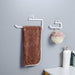 Kitchen Tissue Holder Hanging Toilet Roll Paper Holder Towel Rack Kitchen Bathroom Accessories