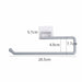 Kitchen Tissue Holder Hanging Toilet Roll Paper Holder Towel Rack Kitchen Bathroom Accessories