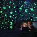 Luminous 3D Stars Dots Wall Sticker Kids Room Bedroom Home Decoration Decal