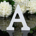 Diy Freestanding Wooden Letter White Alphabet Party Birthday Decorations