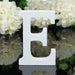 Diy Freestanding Wooden Letter White Alphabet Party Birthday Decorations