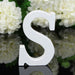 Diy Freestanding Wooden Letter White Alphabet Party Birthday Decorations