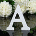 Diy Freestanding Wooden Letter White Alphabet Party Birthday Decorations