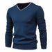 New Casual Full Sleeve T-Shirts Men Cotton Slim Fit Fashion Style Pullovers