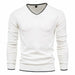 New Casual Full Sleeve T-Shirts Men Cotton Slim Fit Fashion Style Pullovers