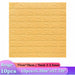 10pcs 3D Wall Sticker Imitation Brick Decoration Waterproof Self-Adhesive Wallpaper