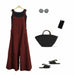 Women Strap Loose Jumpsuit Casual Wide Leg Pants Oversized Cotton Linen Jumpsuits