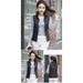 Women Sleeveless Ultra Light Down Vests Slim Jacket Lightweight Warm Waistcoat