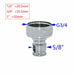 1/2" 3/4" 1" Thread Brass Garden Watering Quick Connector Adapter Copper Hose