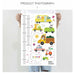 Height Measure Wall Sticker Kids Room Growth Chart Nursery Room Wall Decor Sticker