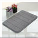 Coral Fleece Bathroom Carpet Water Absorption Non-Slip Memory Foam Floor Mat