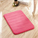 Coral Fleece Bathroom Carpet Water Absorption Non-Slip Memory Foam Floor Mat