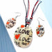 Fashion Jewelry Set Leather Chain Enamel Shell Necklace Earrings Bracelet Jewelry Sets