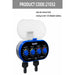 Ball Valve Electronic Automatic Watering Two Outlet Four Dials Timer Garden Irrigation Pump