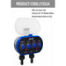 Ball Valve Electronic Automatic Watering Two Outlet Four Dials Timer Garden Irrigation Pump
