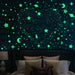 Luminous 3D Stars Dots Wall Sticker Kids Room Bedroom Home Decoration Decal